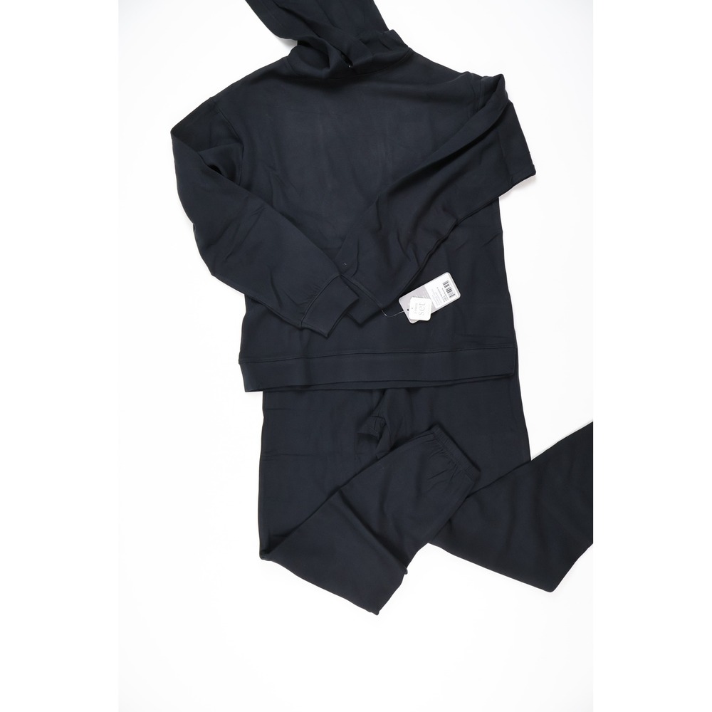 Softies Lounger Set Dreamtech Oversize Hoodie Joggers Black Solid S NWT